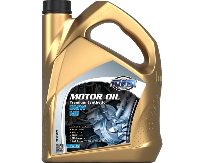 Motorolie-synthetisch-5W30-Premium-BMW-/-MB-5-l