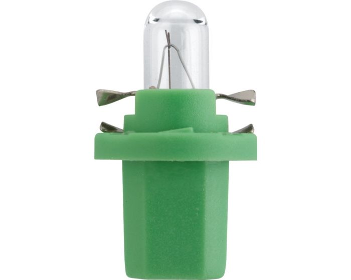 Baxlamp-12-V-B8,5d-2-Watt-groen-10st.